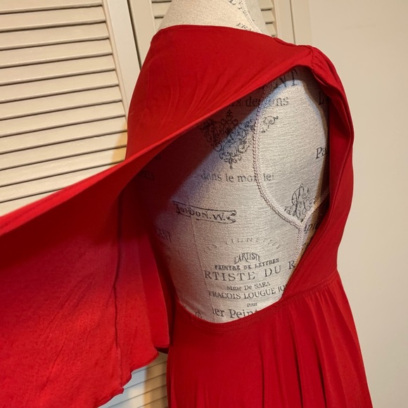 Red convertible dress - Picture 5 of 6